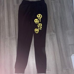 Black Sweatpants with design